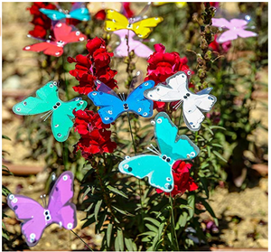 Waterproof Butterflies Decor